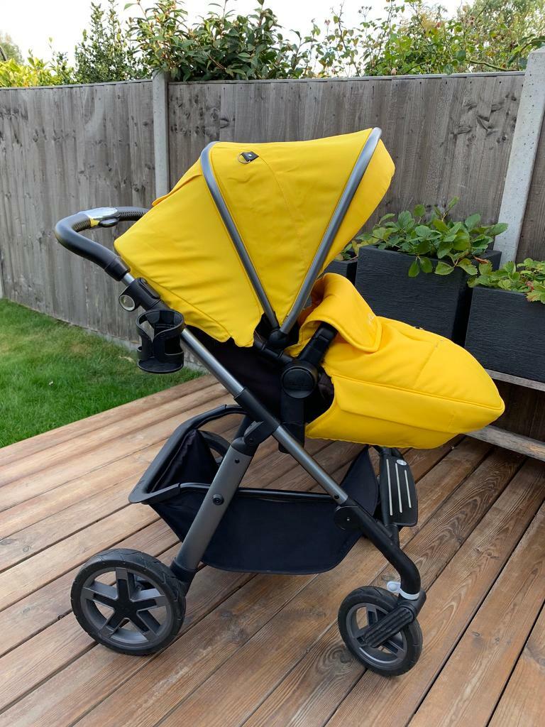 silver cross pioneer yellow